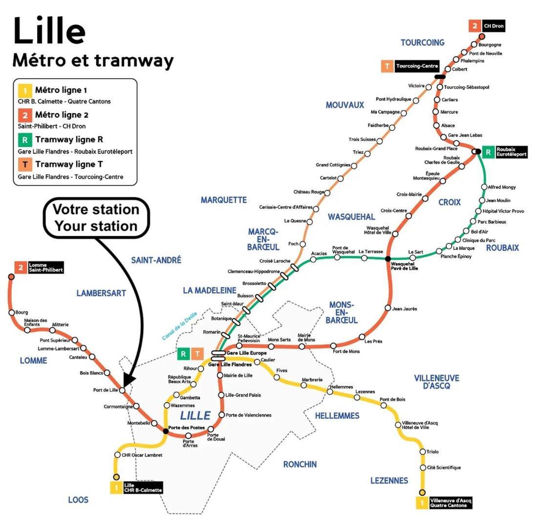 Quiet One-bedroom Flat Close To The Metro Appartement Lille
